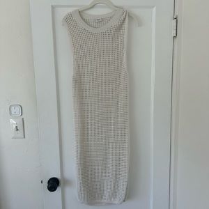 Crochet cover up dress